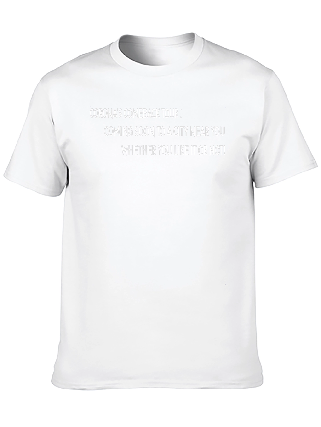 Corona Comeback Tour Graphic T-Shirt