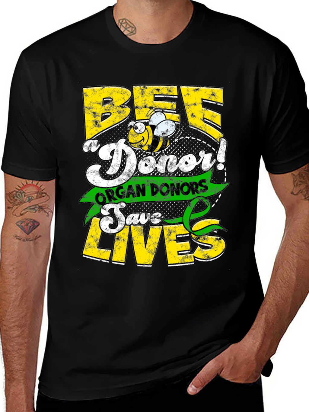 Bee a Donor! Organ Donation Awareness T-Shirt