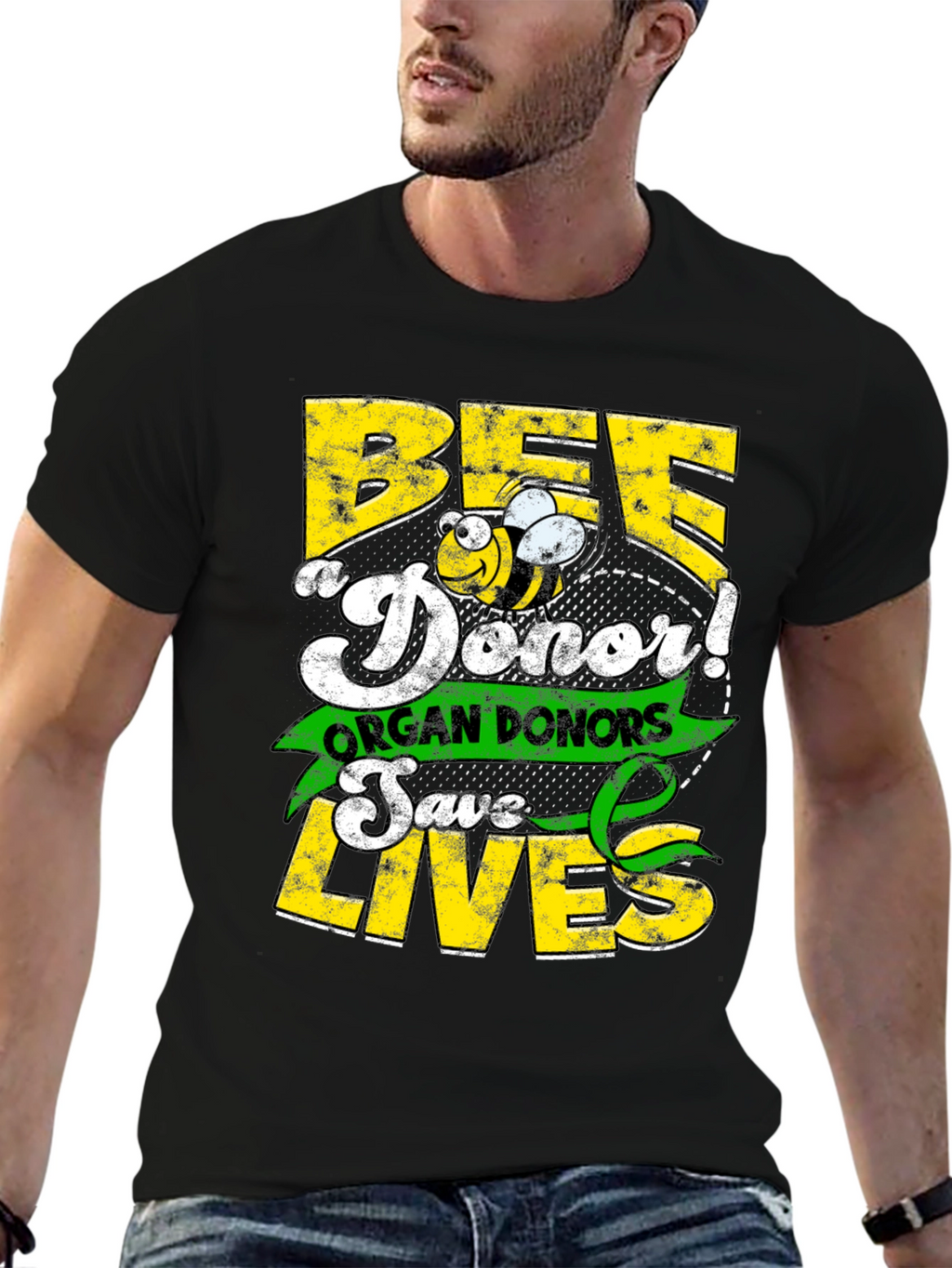 Bee a Donor! Organ Donation Awareness T-Shirt