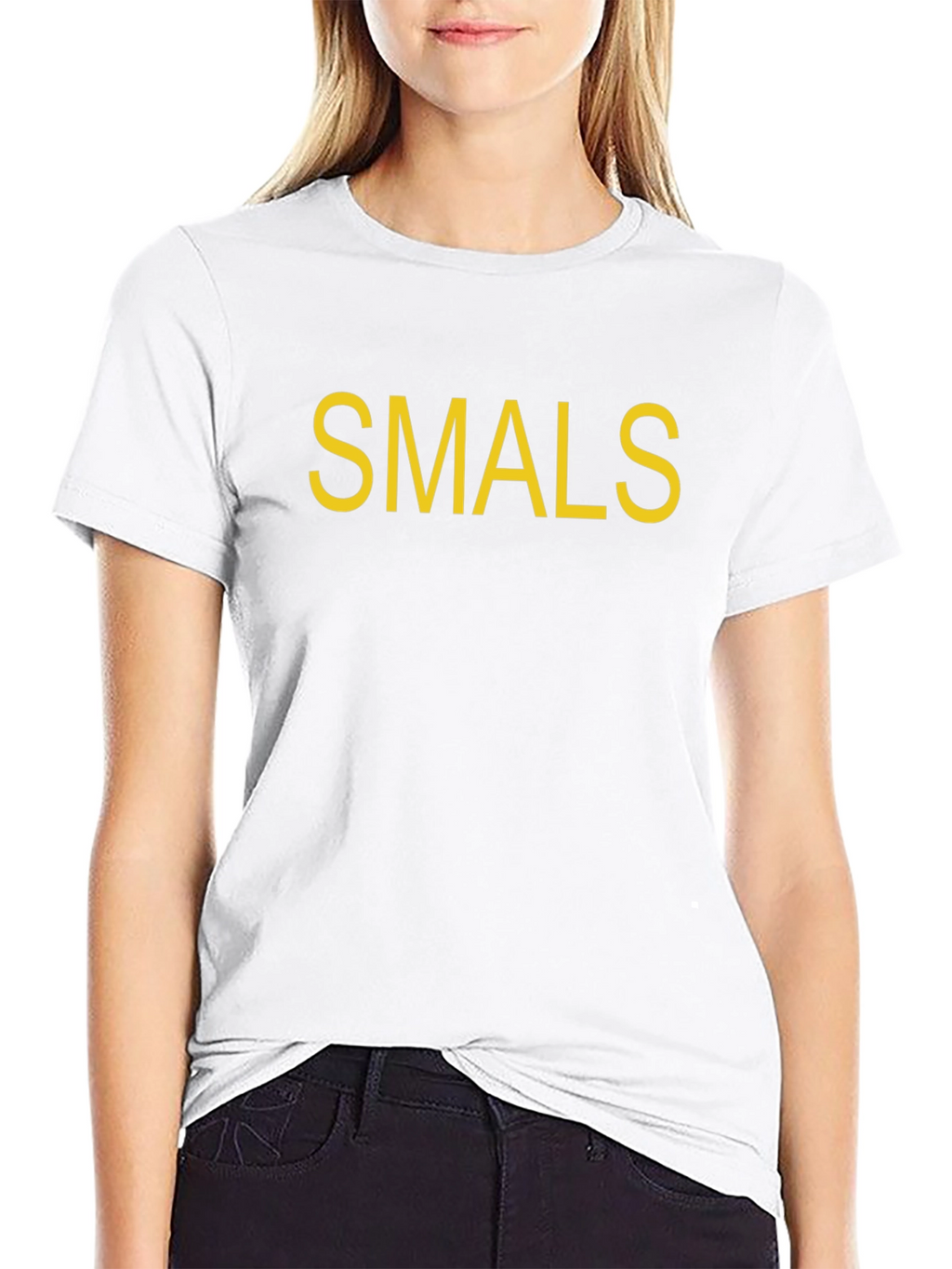 SMALS Graphic Tee - Black Cotton Blend