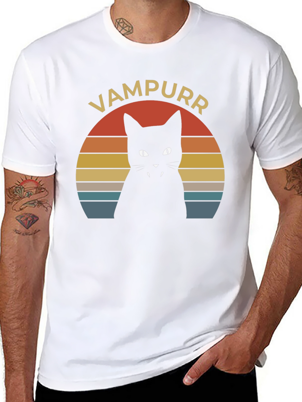 Vampurr Black Cat T-Shirt