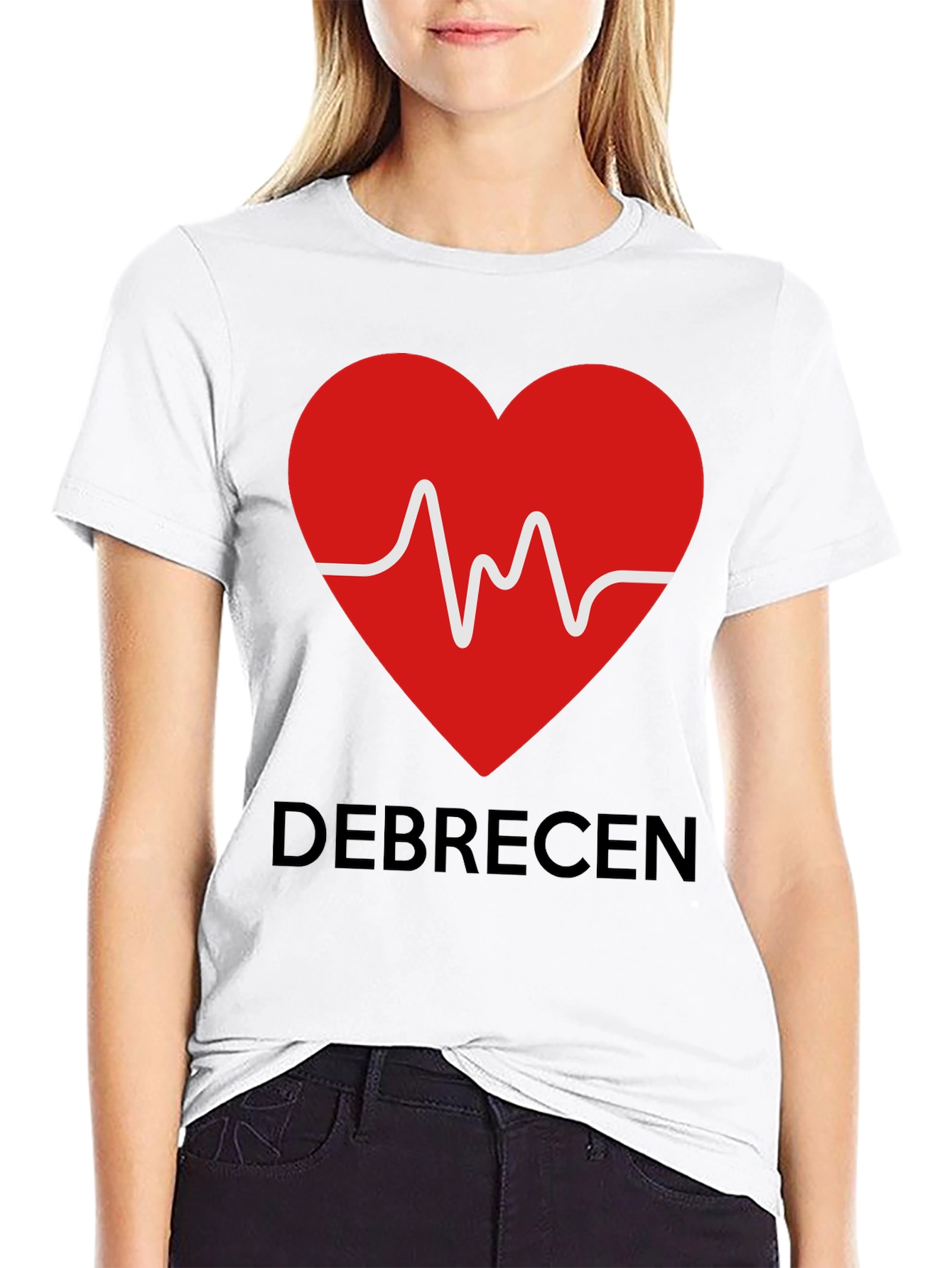 Debrecen Heartbeat Graphic Tee