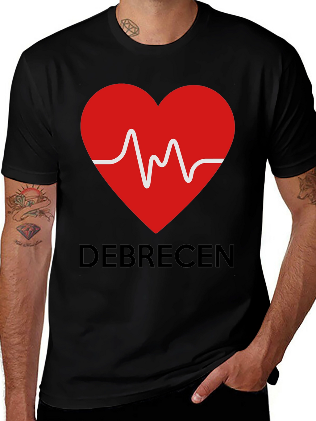Debrecen Heartbeat Graphic Tee