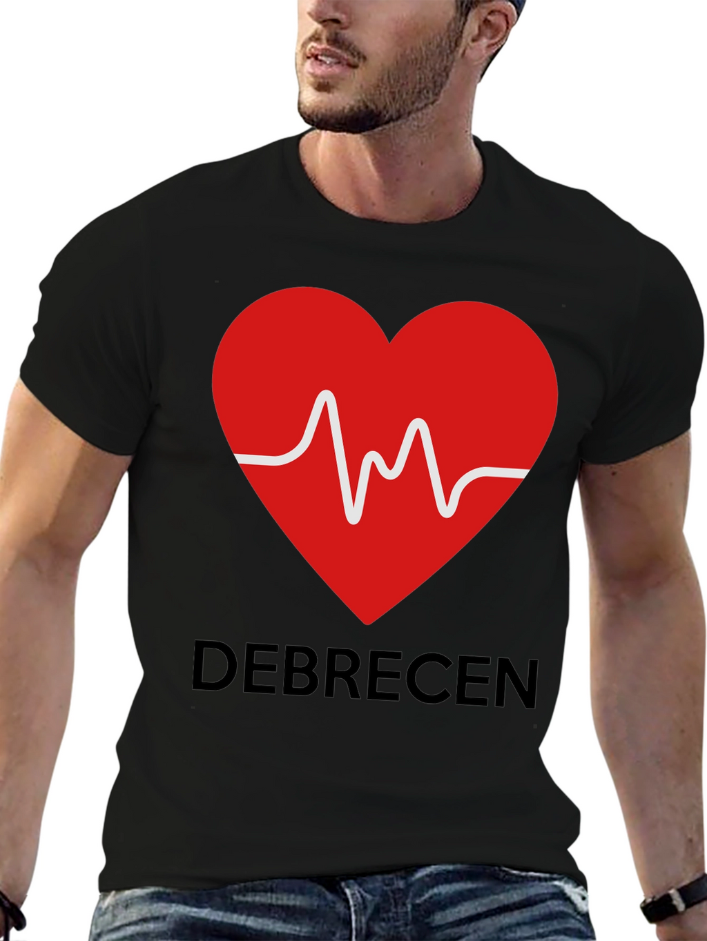 Debrecen Heartbeat Graphic Tee