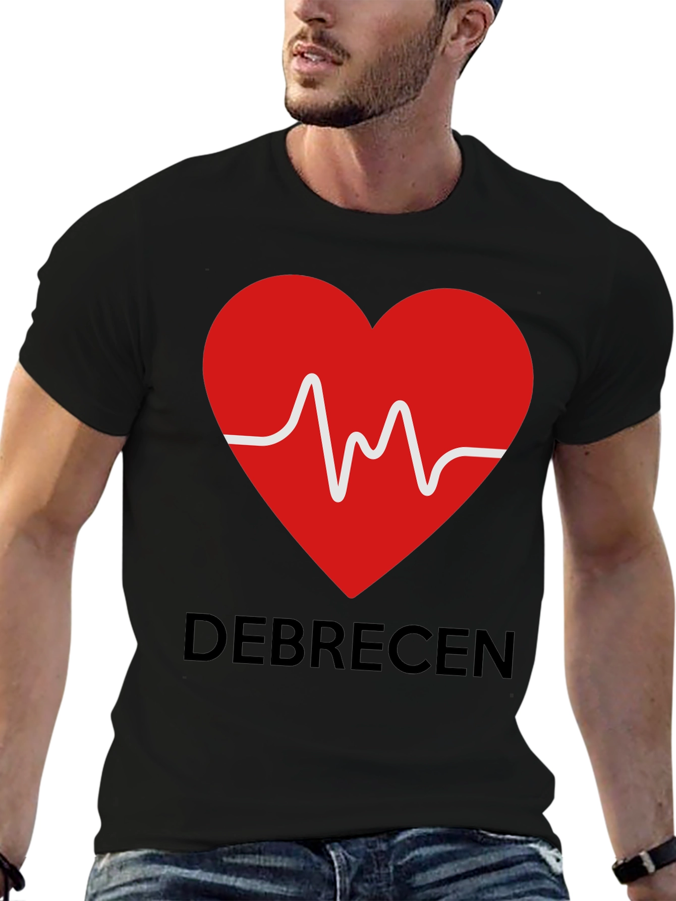 Debrecen Heartbeat Graphic Tee