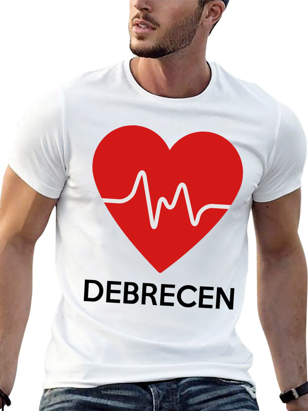 Debrecen Heartbeat Graphic Tee