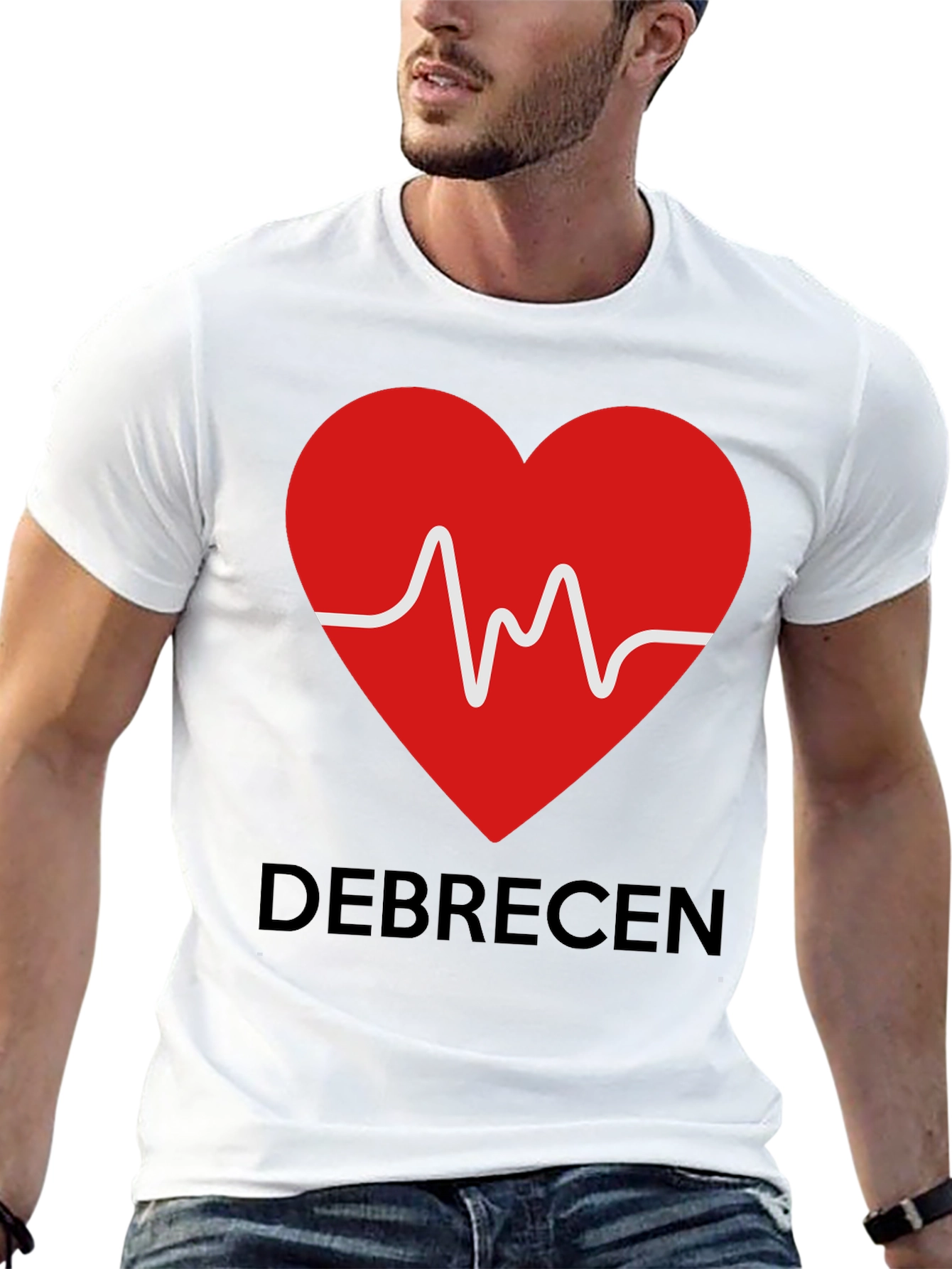 Debrecen Heartbeat Graphic Tee