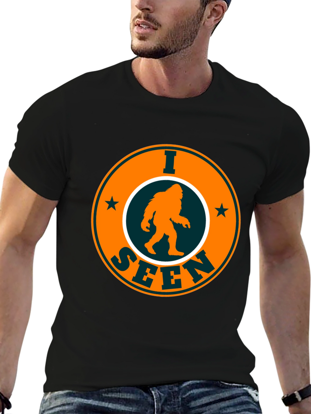 I Seen Bigfoot Graphic T-Shirt