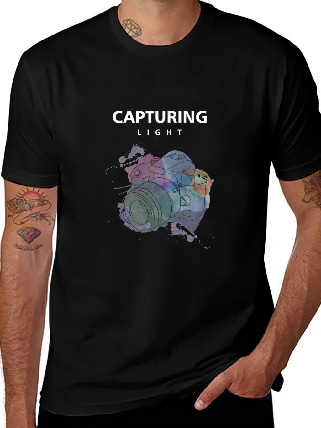 Capturing Light Graphic T-Shirt
