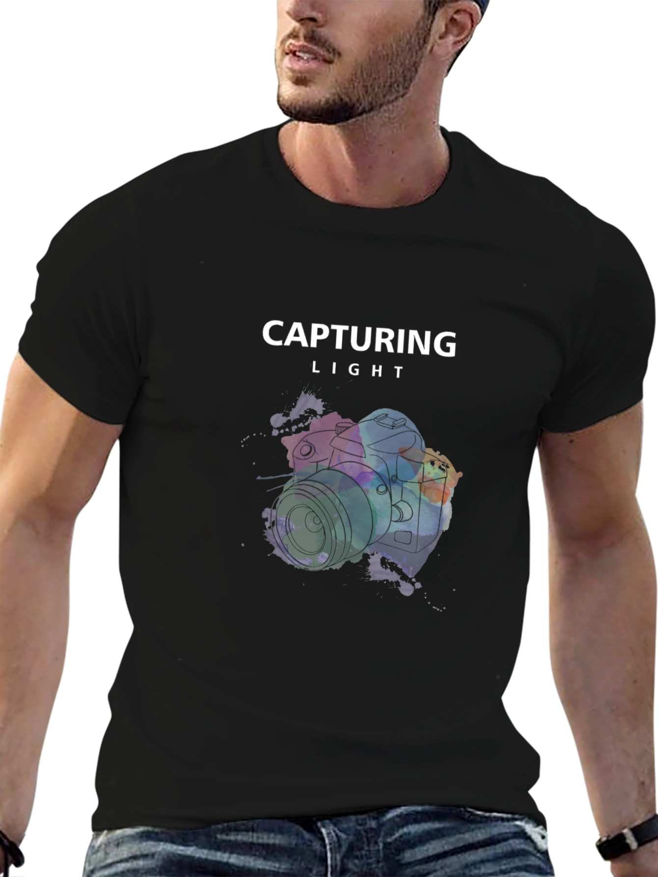 Capturing Light Graphic T-Shirt