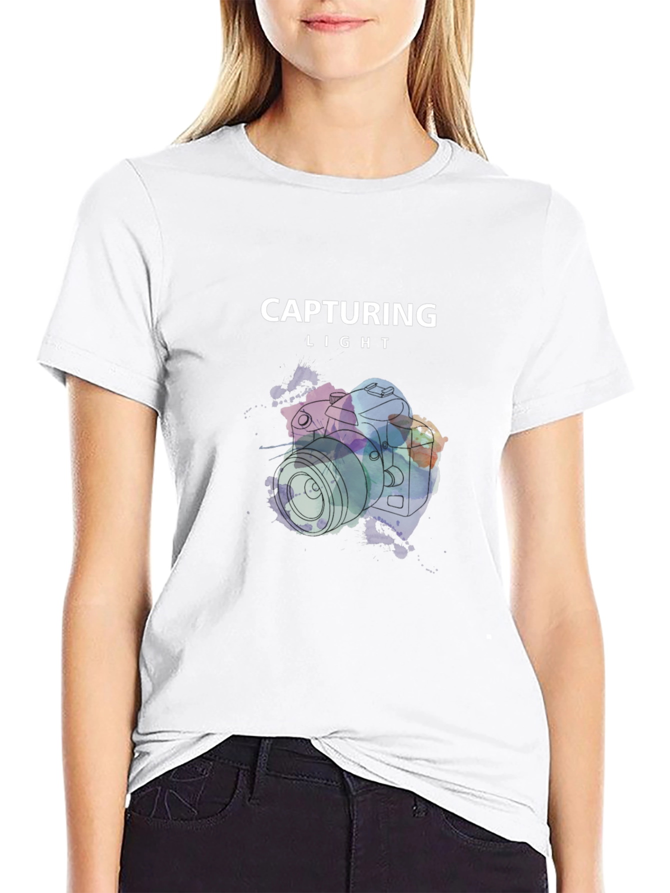 Capturing Light Graphic T-Shirt