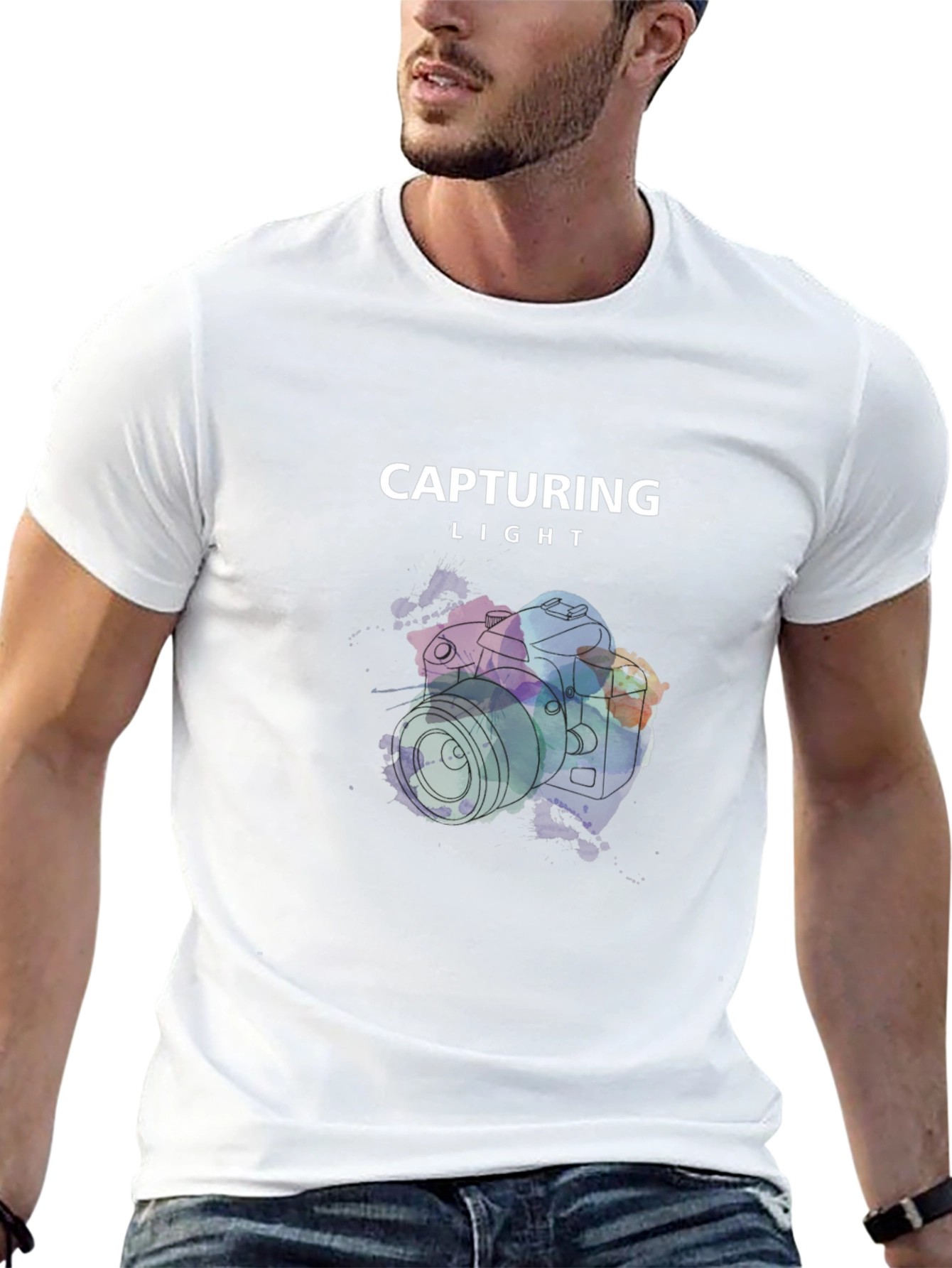 Capturing Light Graphic T-Shirt