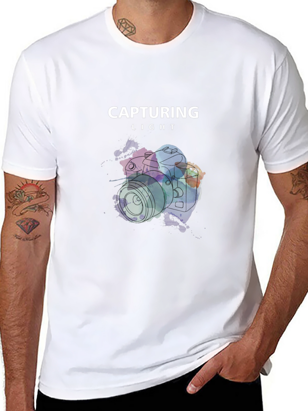 Capturing Light Graphic T-Shirt