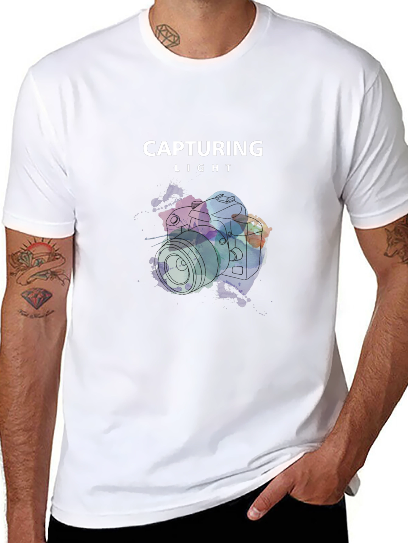 Capturing Light Graphic T-Shirt