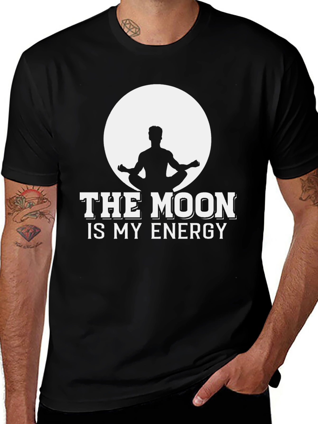 The Moon Is My Energy Graphic Tee