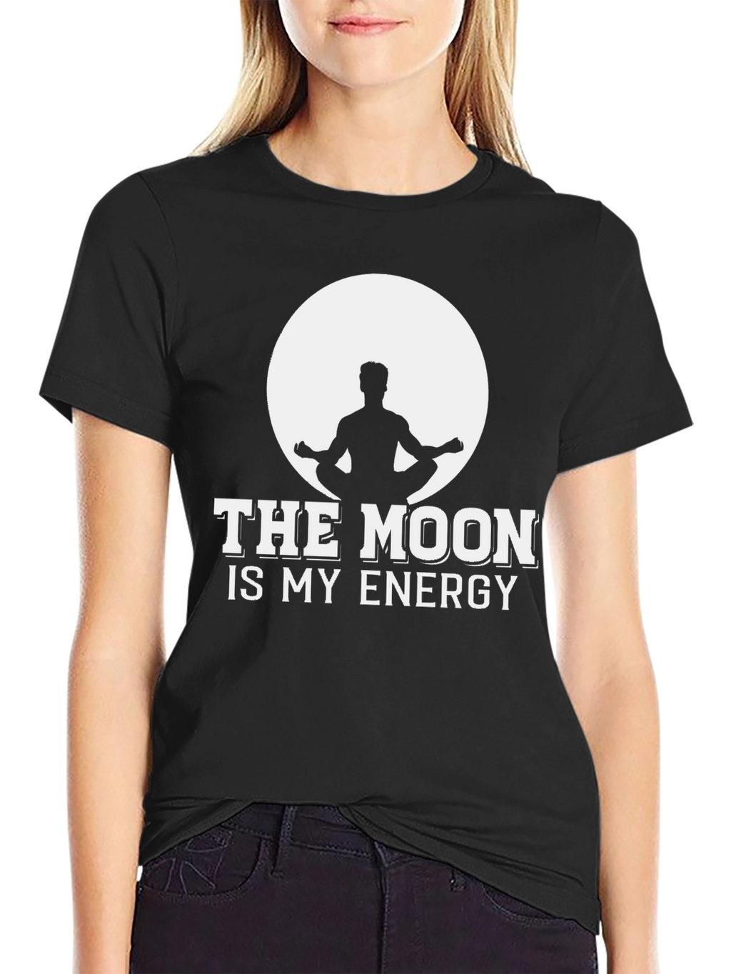 The Moon Is My Energy Graphic Tee