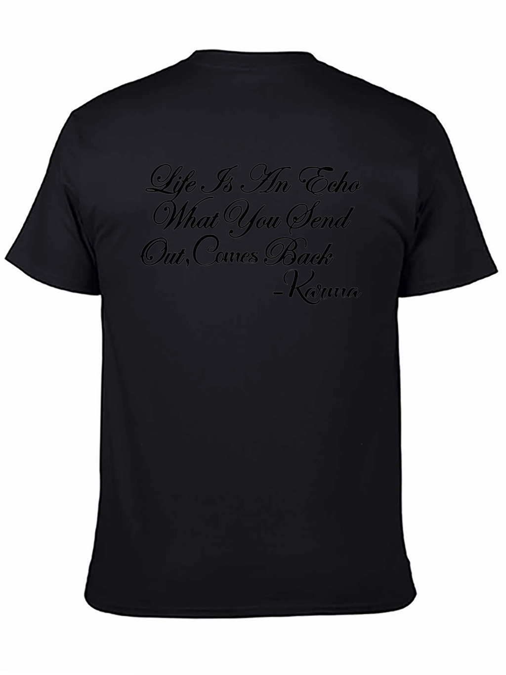 Karma T-Shirt - Life Is An Echo