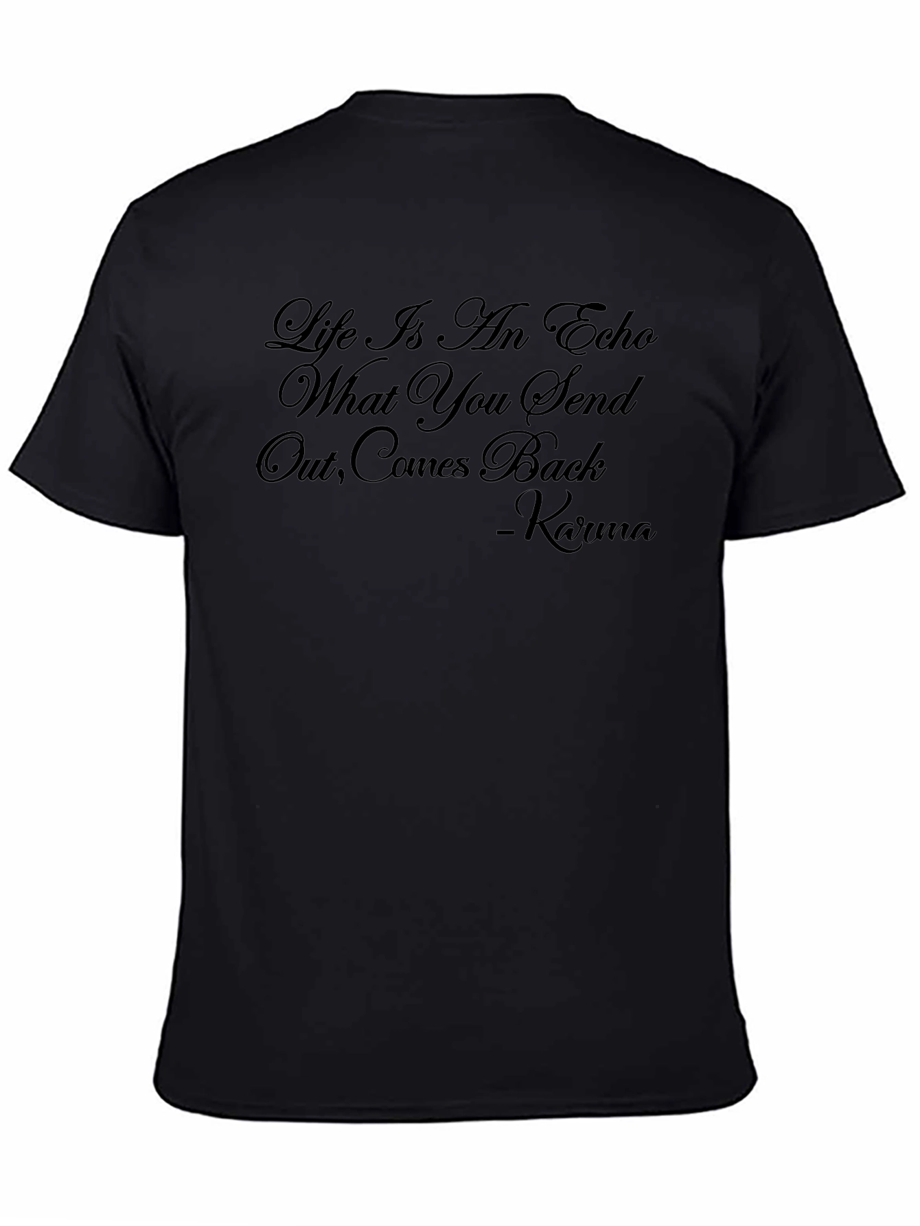Karma T-Shirt - Life Is An Echo