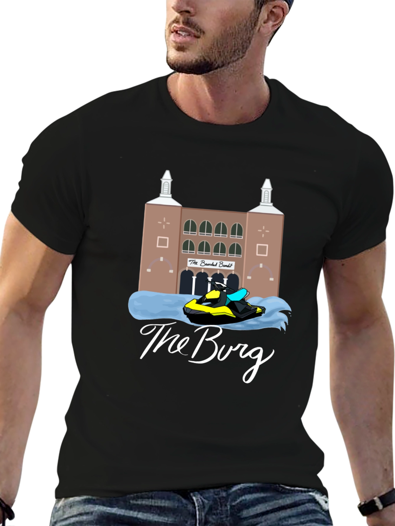 The Burg Bandit T-Shirt - Stylish Graphic Tee