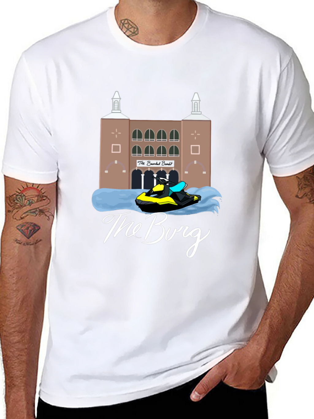 The Burg Bandit T-Shirt - Stylish Graphic Tee