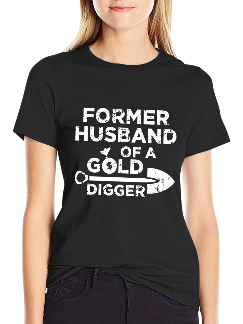 Former Husband Gold Digger Graphic T-Shirt