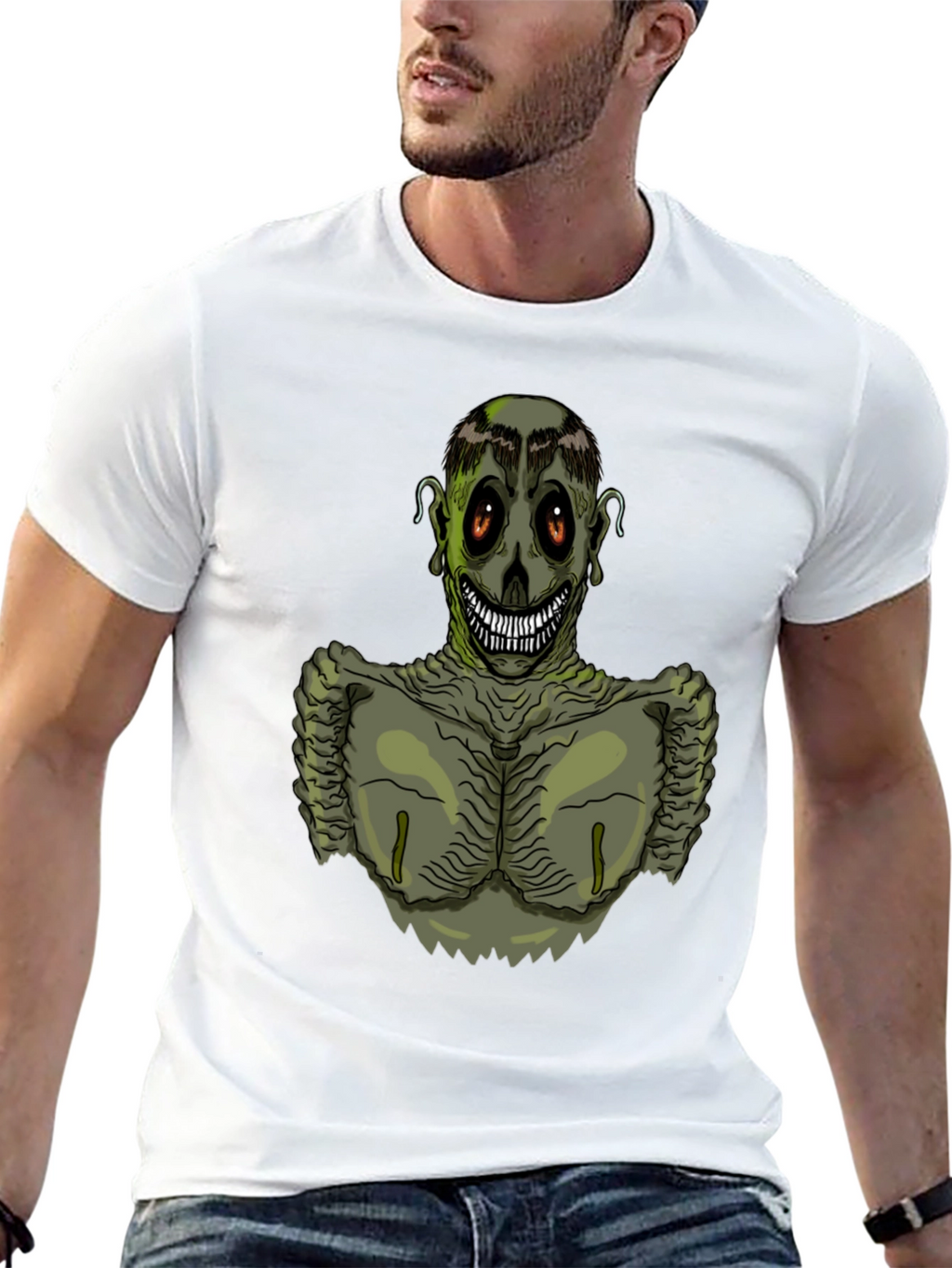 Creepy Monster Graphic Tee