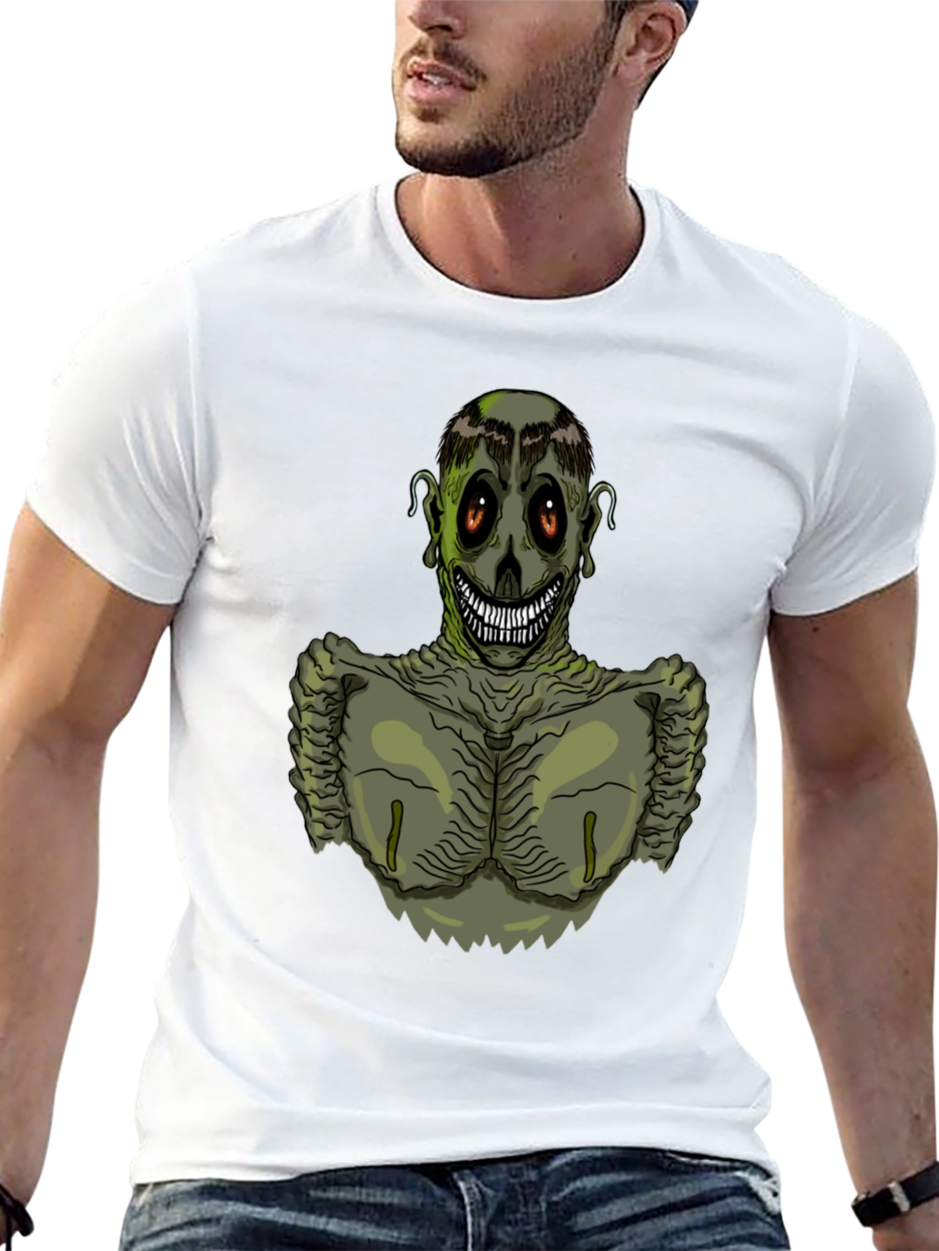 Creepy Monster Graphic Tee