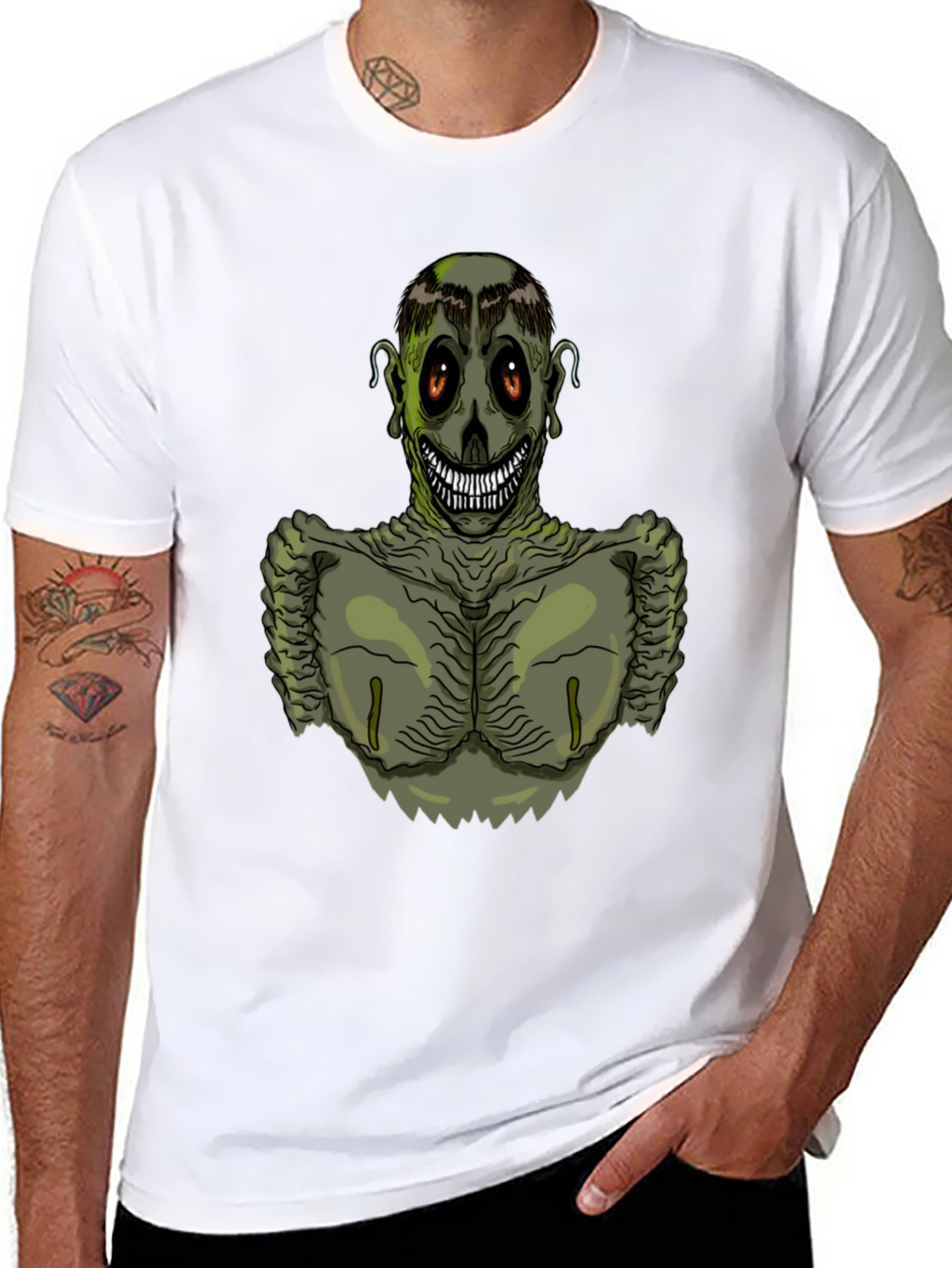 Creepy Monster Graphic Tee