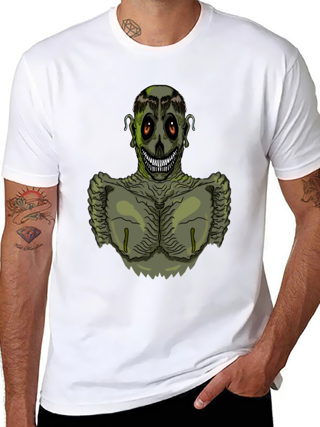 Creepy Monster Graphic Tee