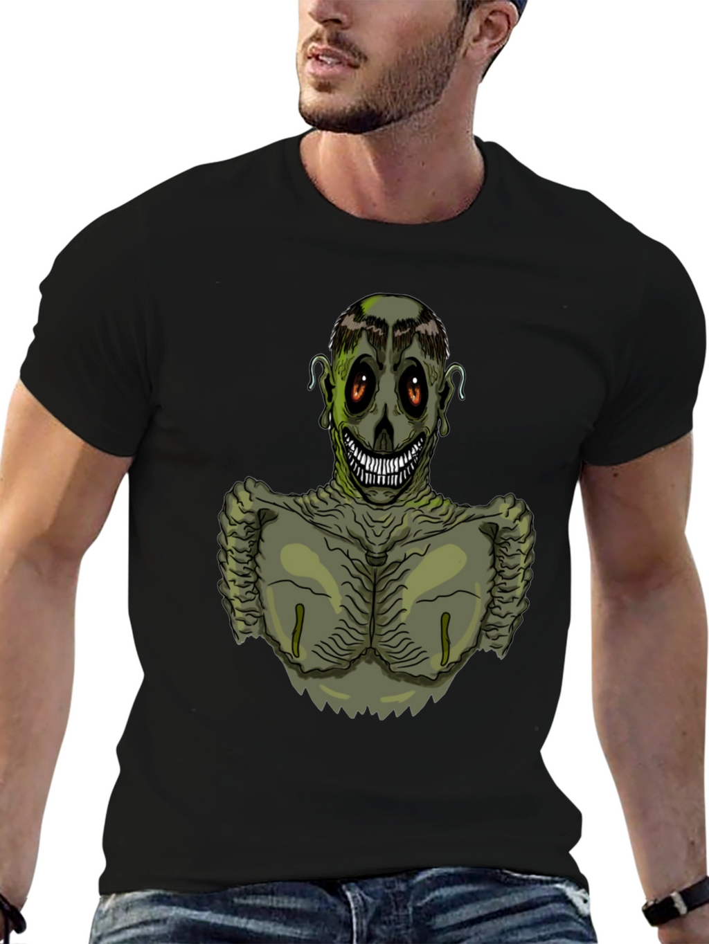 Creepy Monster Graphic Tee
