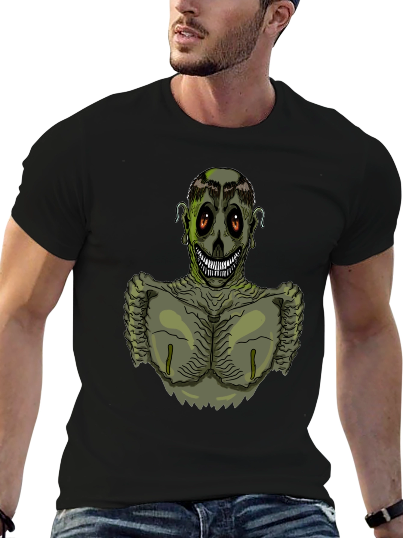 Creepy Monster Graphic Tee