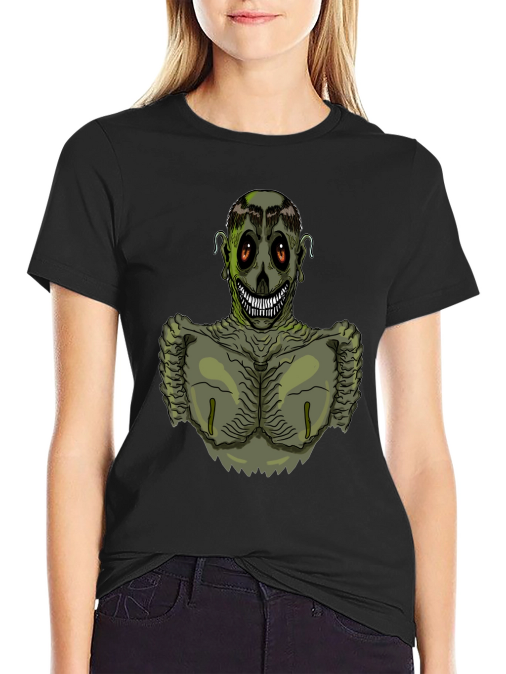 Creepy Monster Graphic Tee