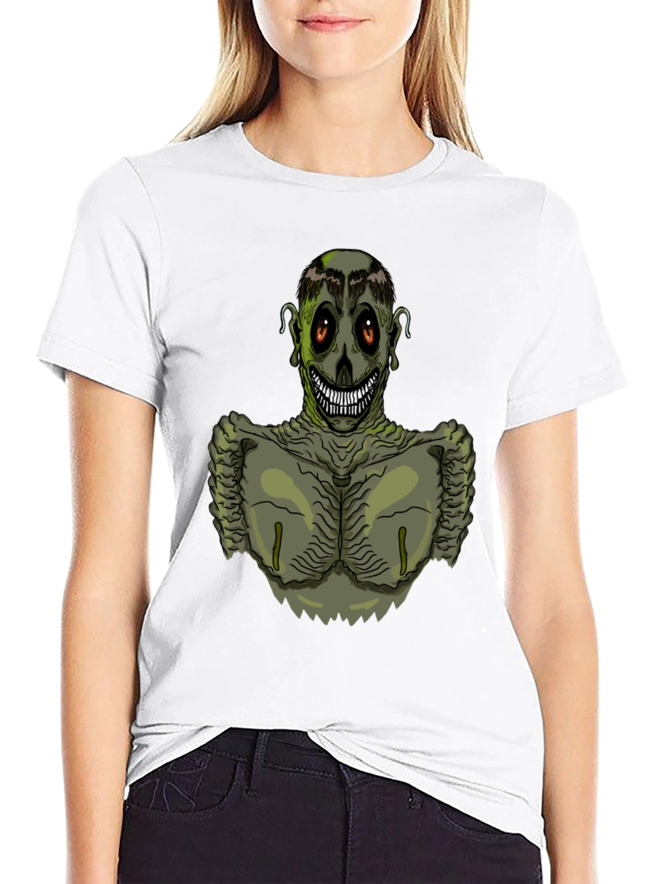 Creepy Monster Graphic Tee