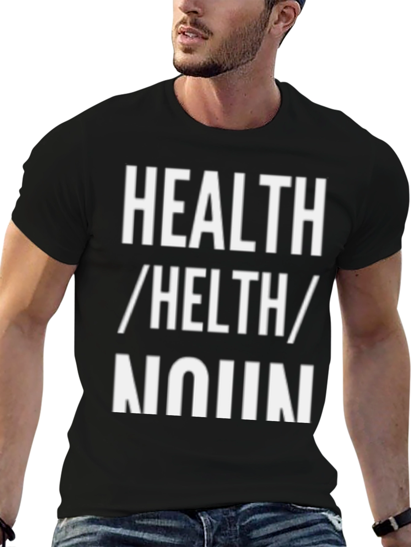 Health Noun Graphic Tee - Unisex