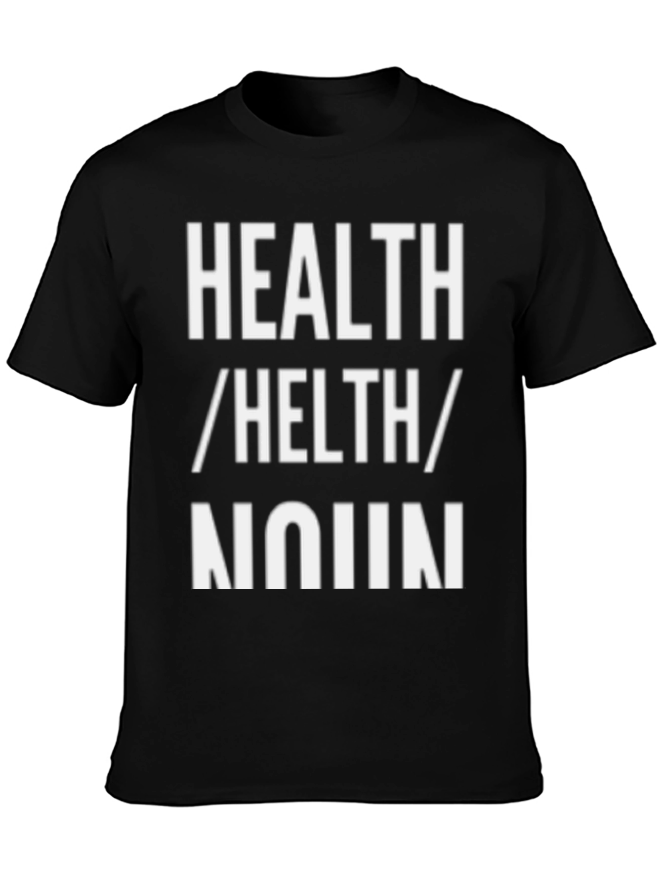 Health Noun Graphic Tee - Unisex