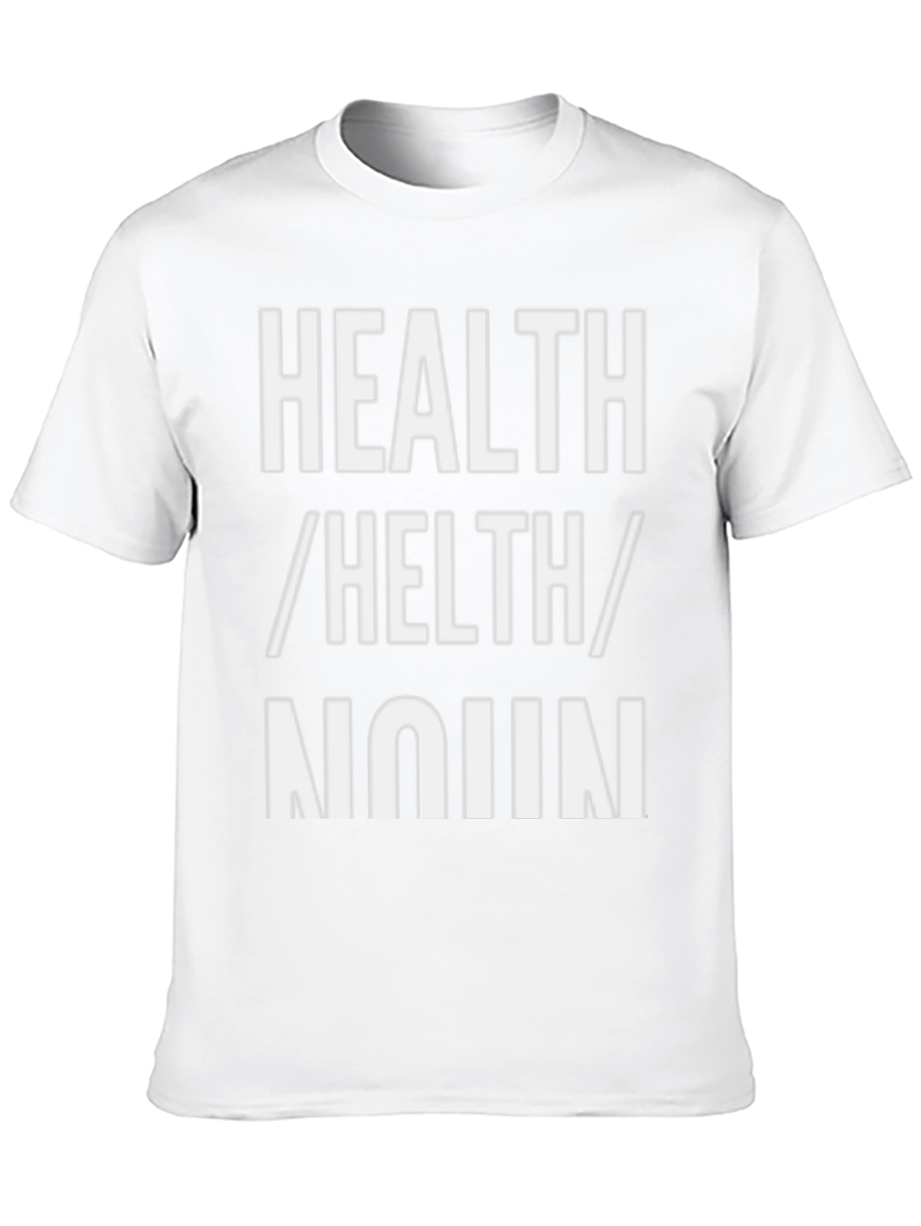 Health Noun Graphic Tee - Unisex