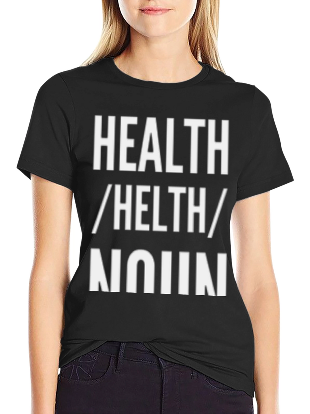 Health Noun Graphic Tee - Unisex