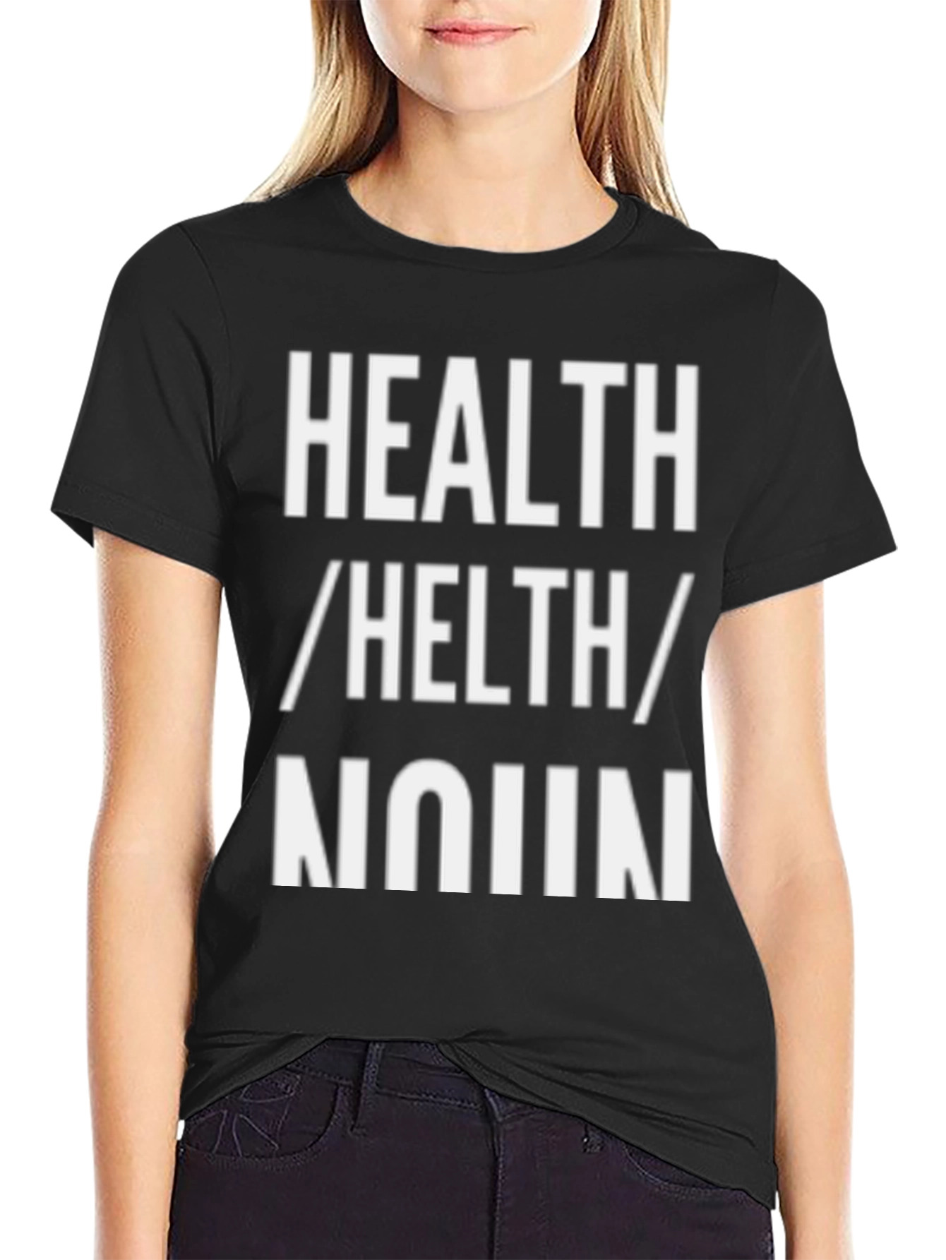 Health Noun Graphic Tee - Unisex