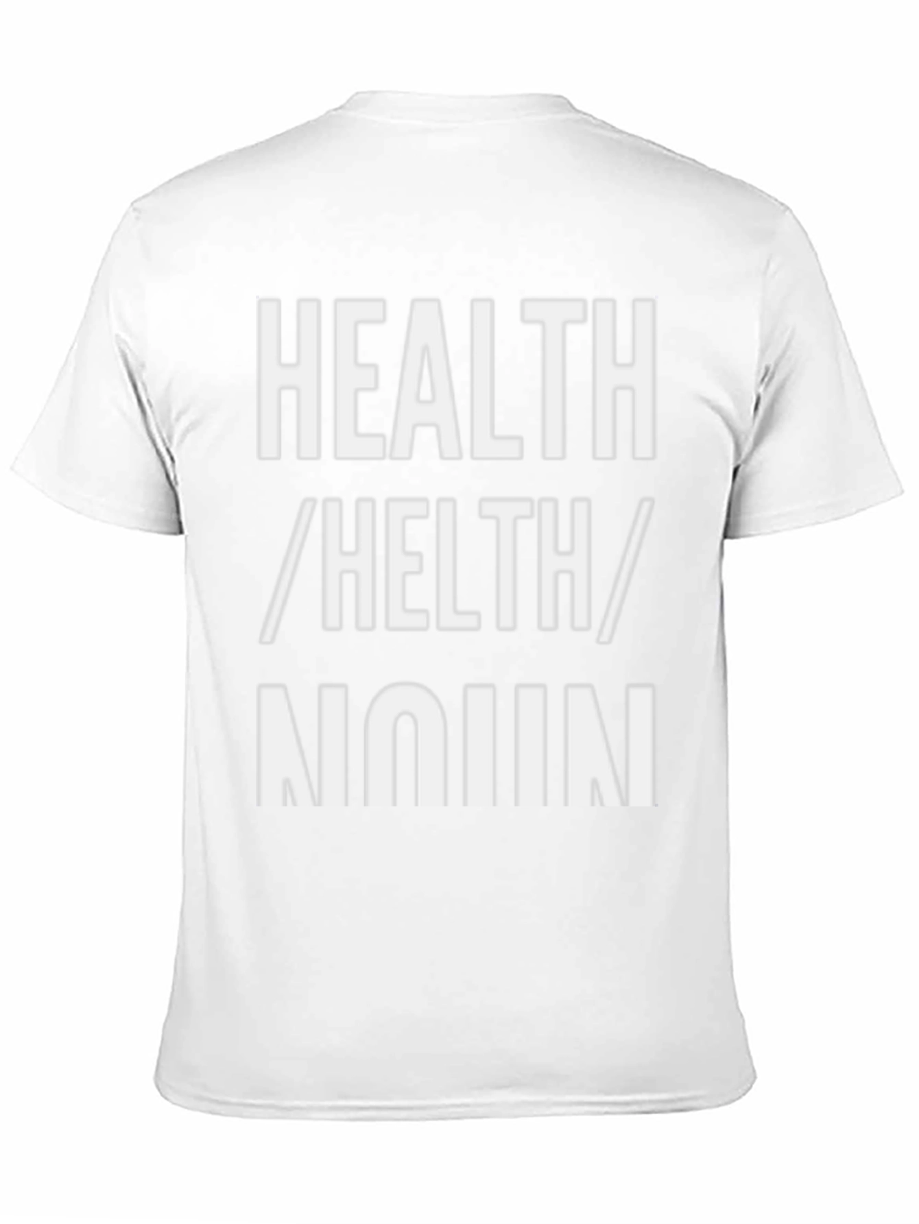 Health Noun Graphic Tee - Unisex
