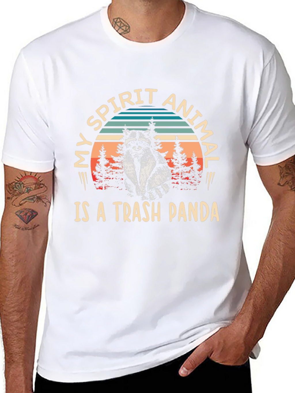 My Spirit Animal Trash Panda Graphic Tee