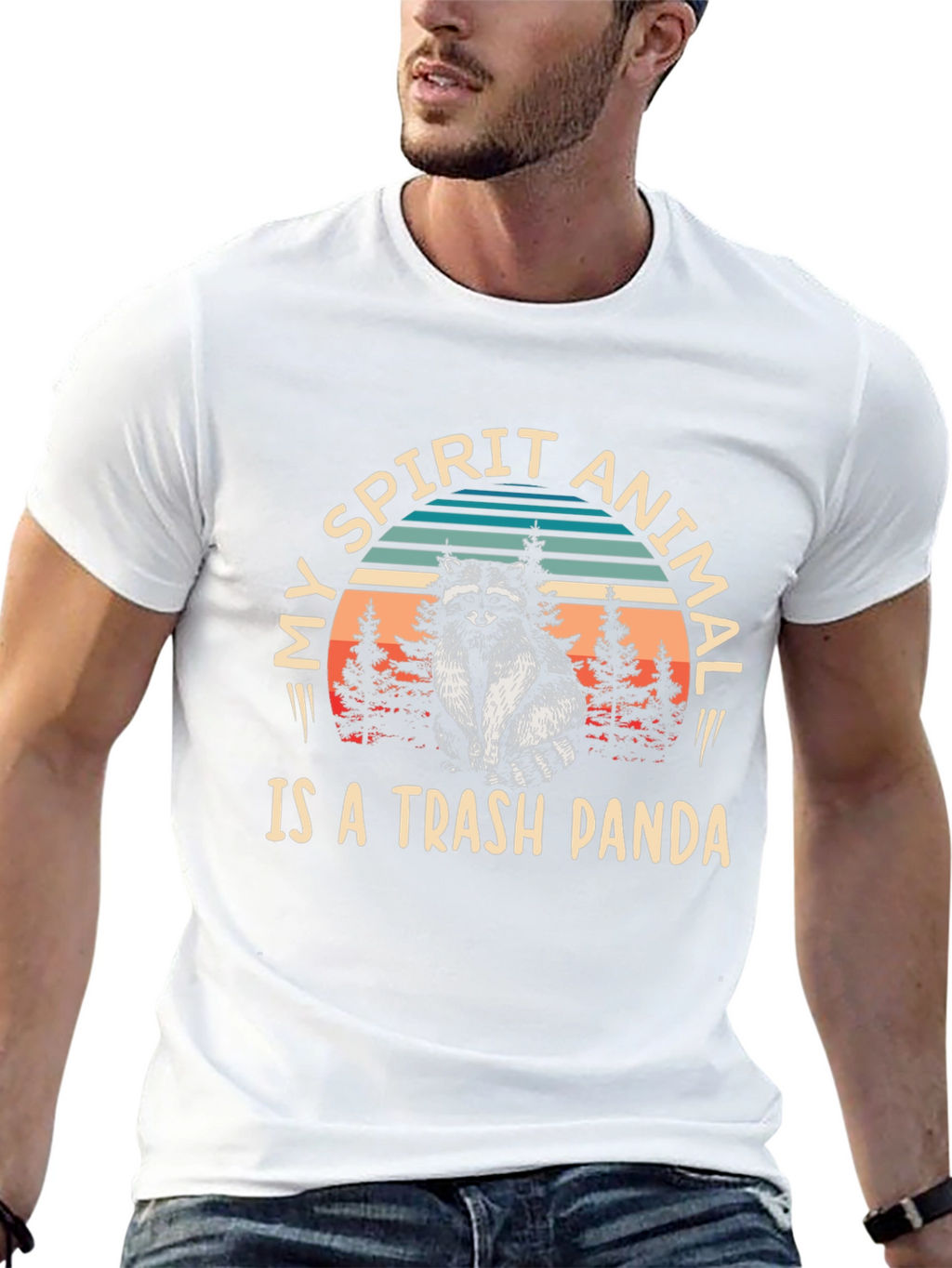 My Spirit Animal Trash Panda Graphic Tee