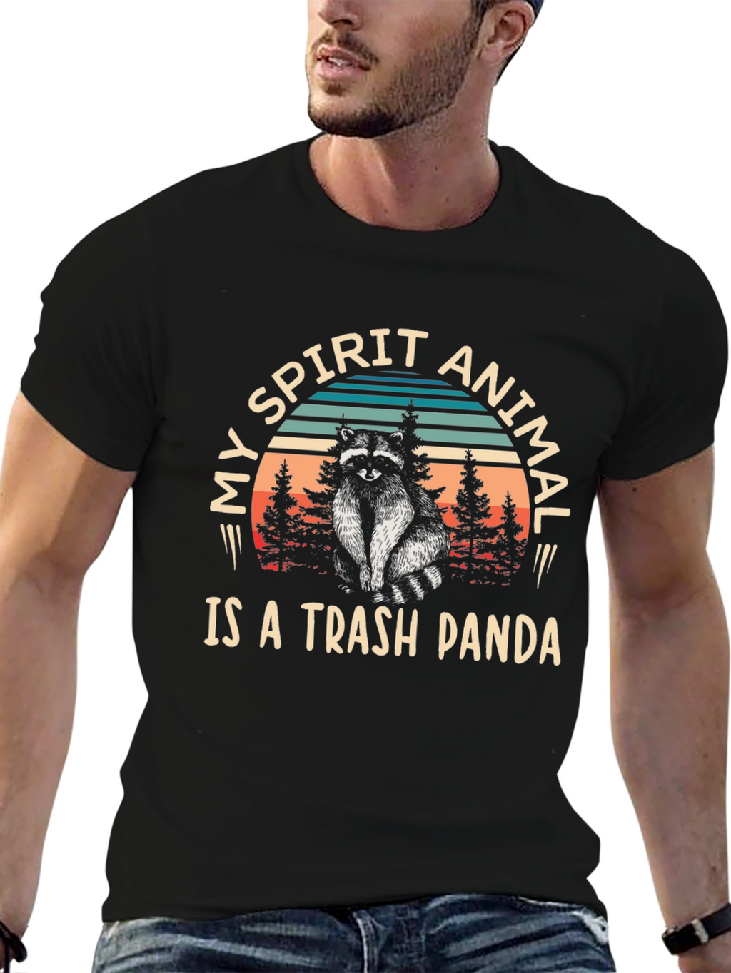 My Spirit Animal Trash Panda Graphic Tee