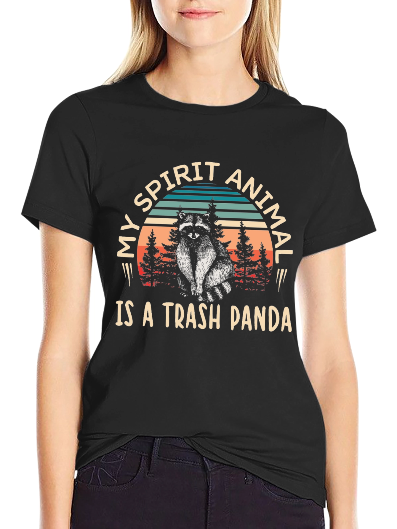 My Spirit Animal Trash Panda Graphic Tee