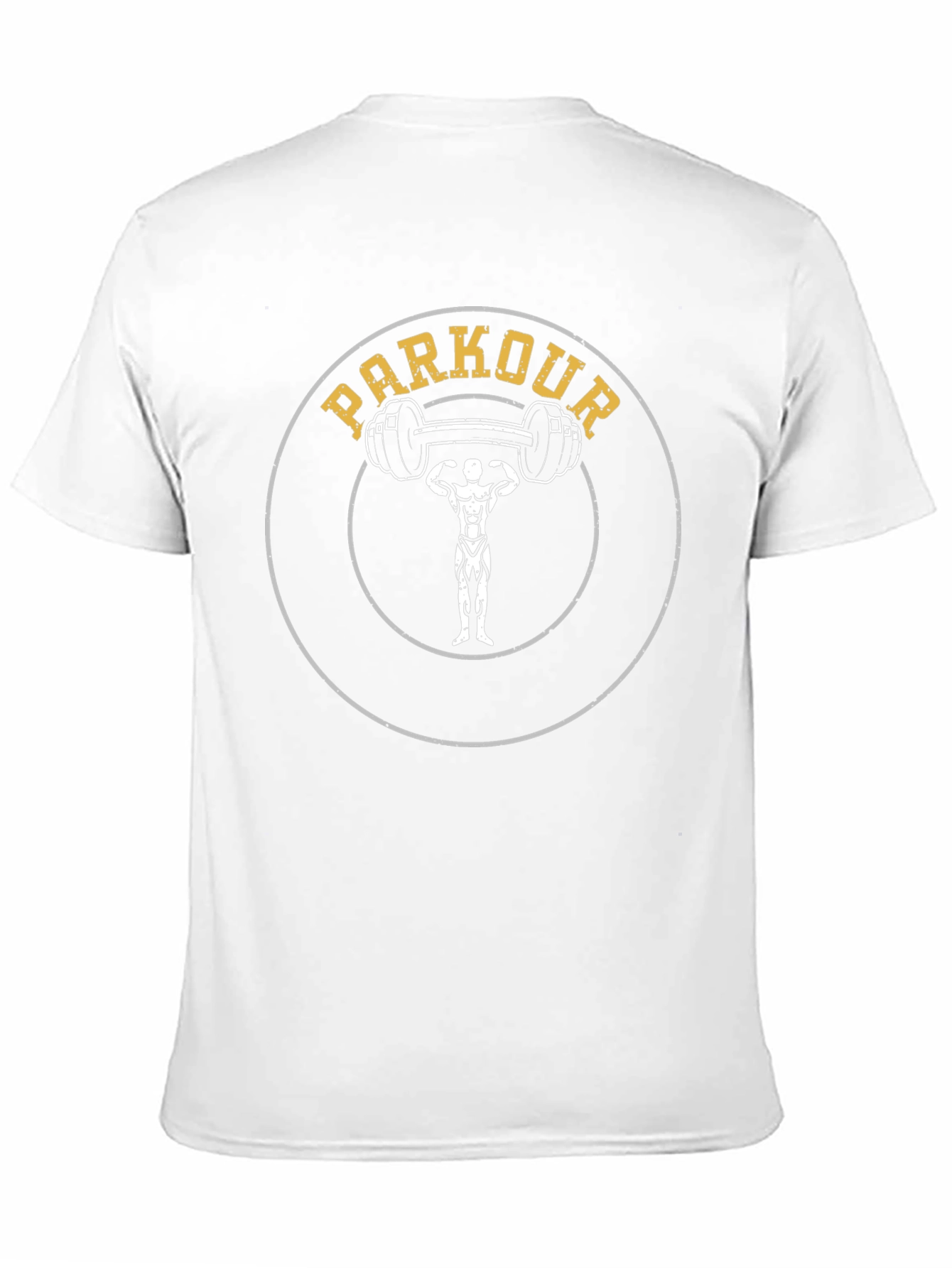 Parkour Weightlifting Design T-Shirt