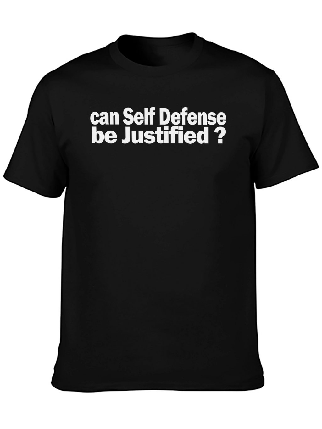 Self Defense Justified Graphic Tee