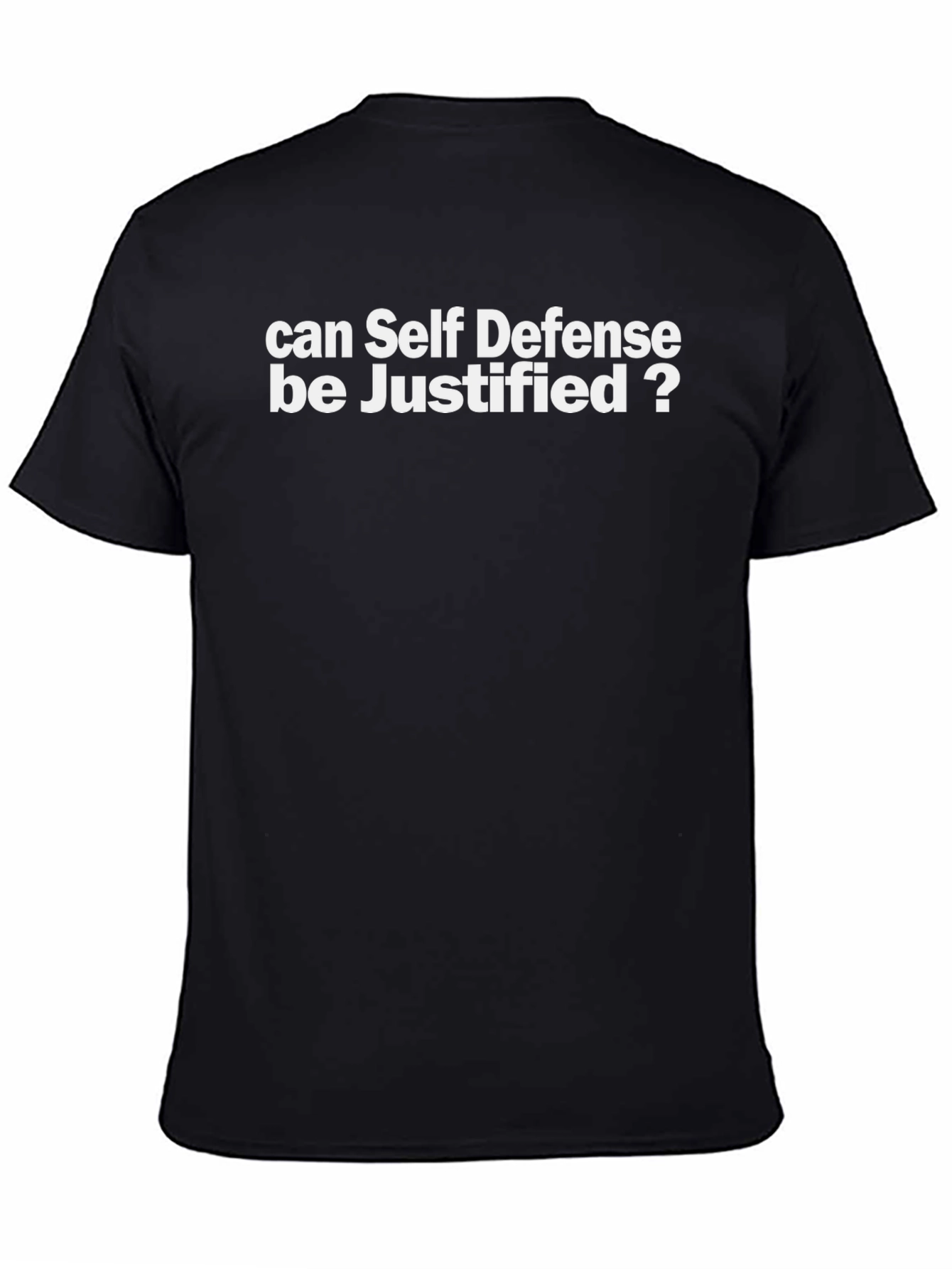 Self Defense Justified Graphic Tee