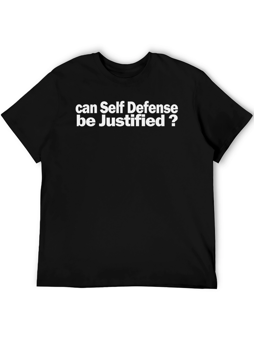 Self Defense Justified Graphic Tee