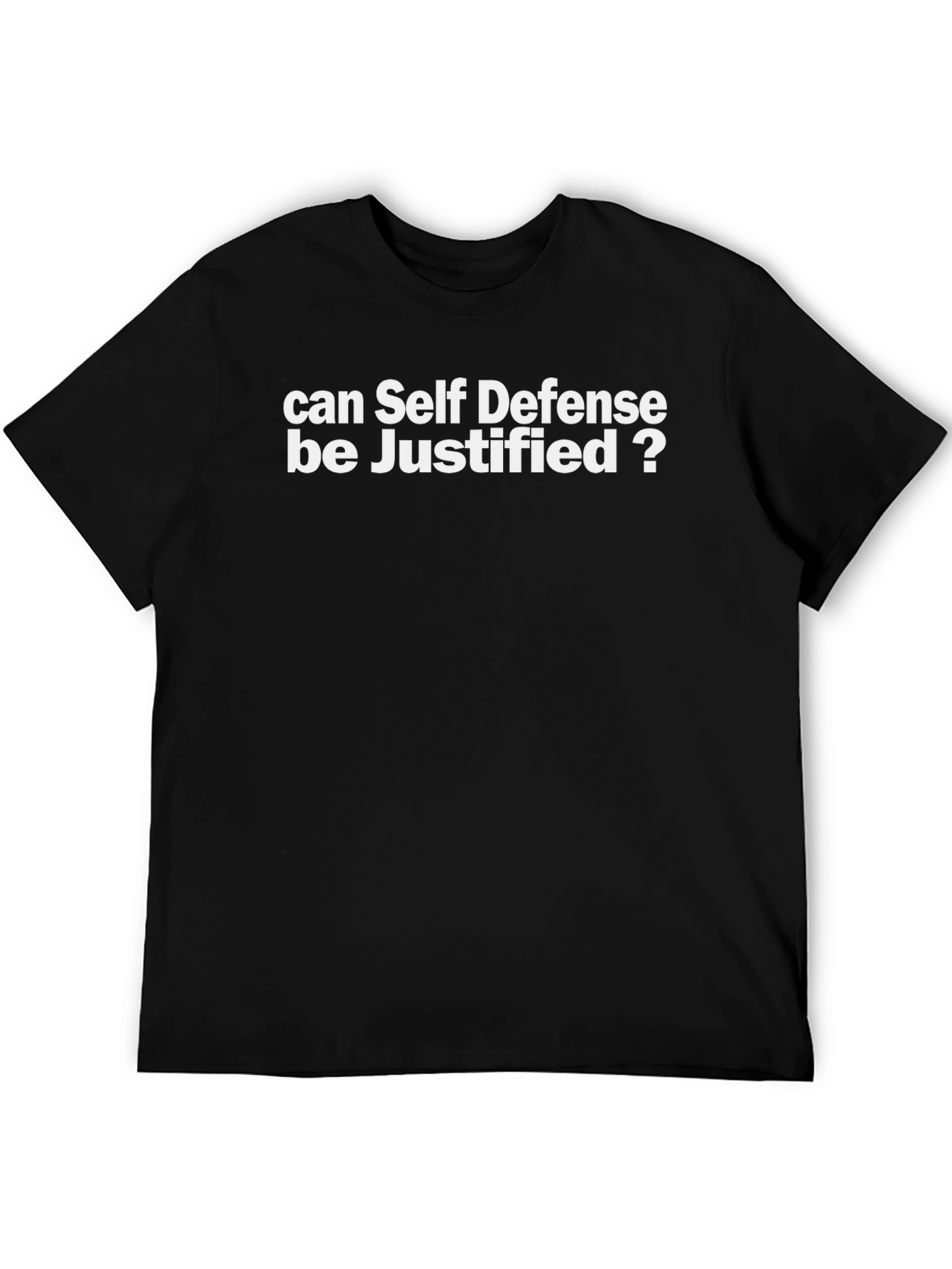 Self Defense Justified Graphic Tee
