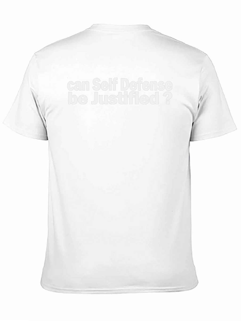 Self Defense Justified Graphic Tee