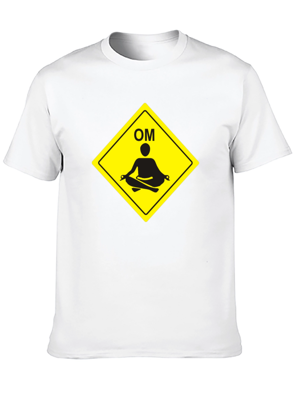 Meditate OM Symbol Black T-Shirt